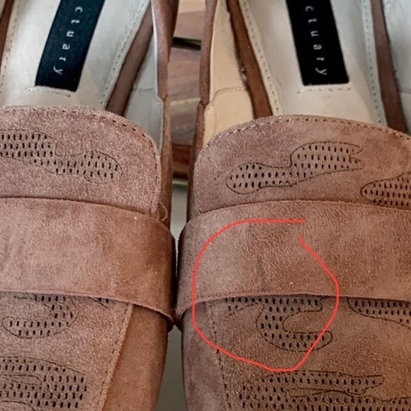 NIB Sanctuary Sass 2.0 desert taupe perforated loafers-size 7 - Picture 5 of 13